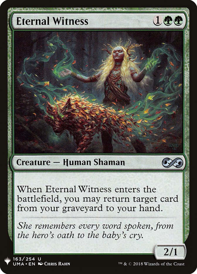 Eternal Witness [Mystery Booster] | Lots Moore NSW
