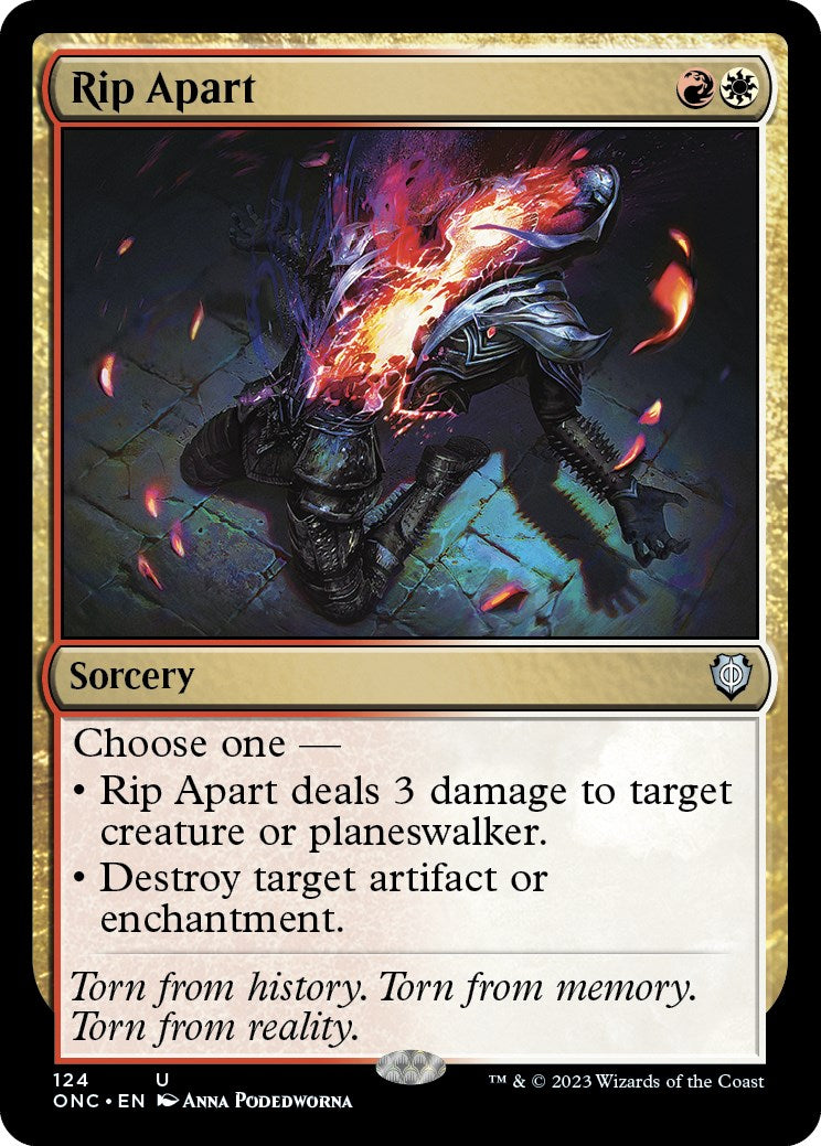 Rip Apart [Phyrexia: All Will Be One Commander] | Lots Moore NSW