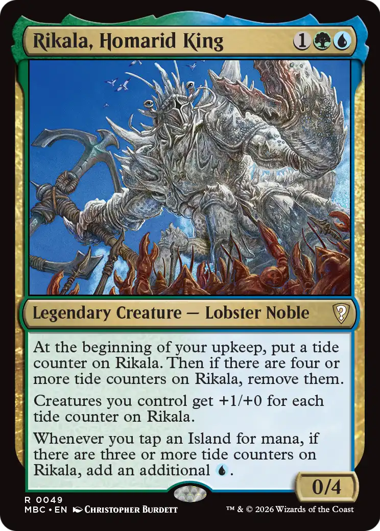 Rikala, Homarid King [Mystery Booster: Commander Edition] | Lots Moore NSW