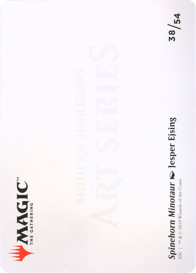 Spinehorn Minotaur // Spinehorn Minotaur [Modern Horizons Art Series] | Lots Moore NSW