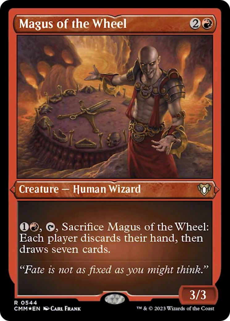 Magus of the Wheel (Foil Etched) [Commander Masters] | Lots Moore NSW