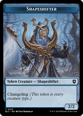 Pest // Shapeshifter Double-Sided Token [Bloomburrow Commander Tokens] | Lots Moore NSW