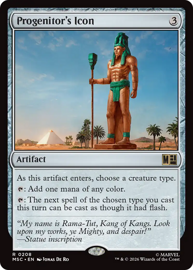 Progenitor's Icon (Surge Foil) [Marvel Super Heroes Commander] | Lots Moore NSW