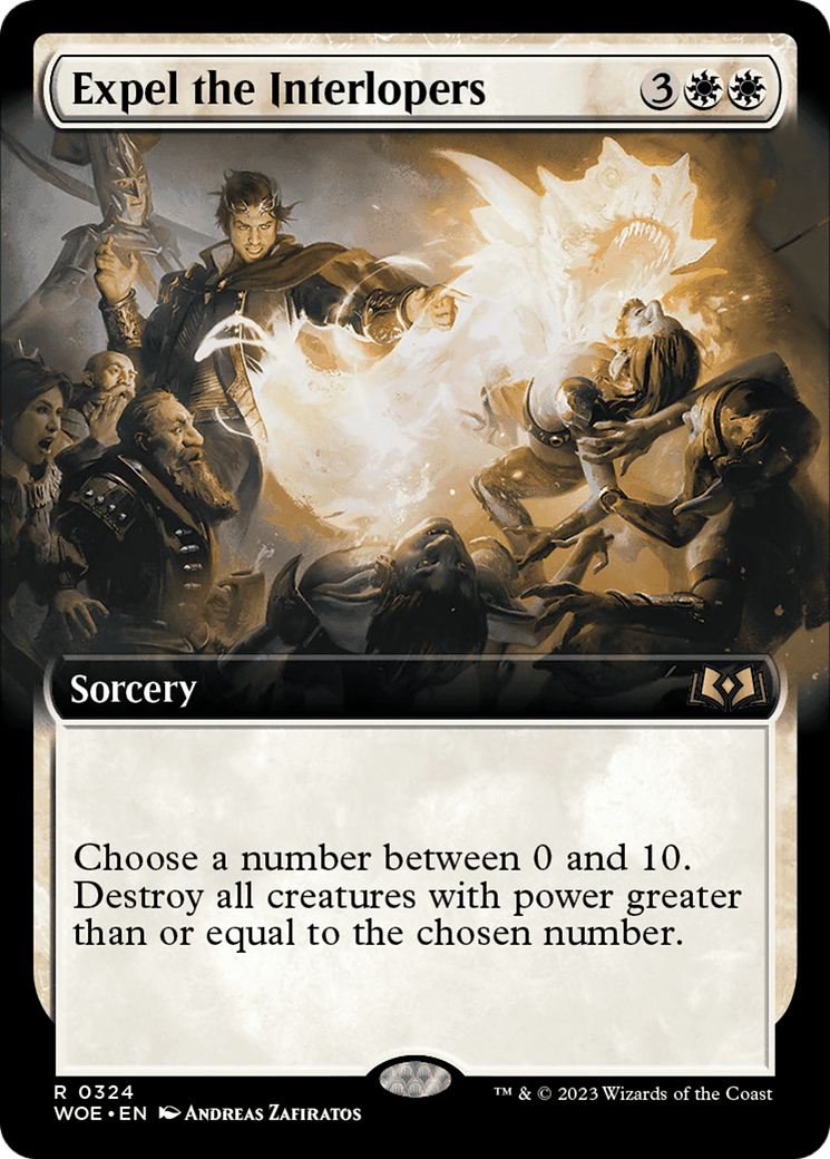 Expel the Interlopers (Extended Art) [Wilds of Eldraine] | Lots Moore NSW