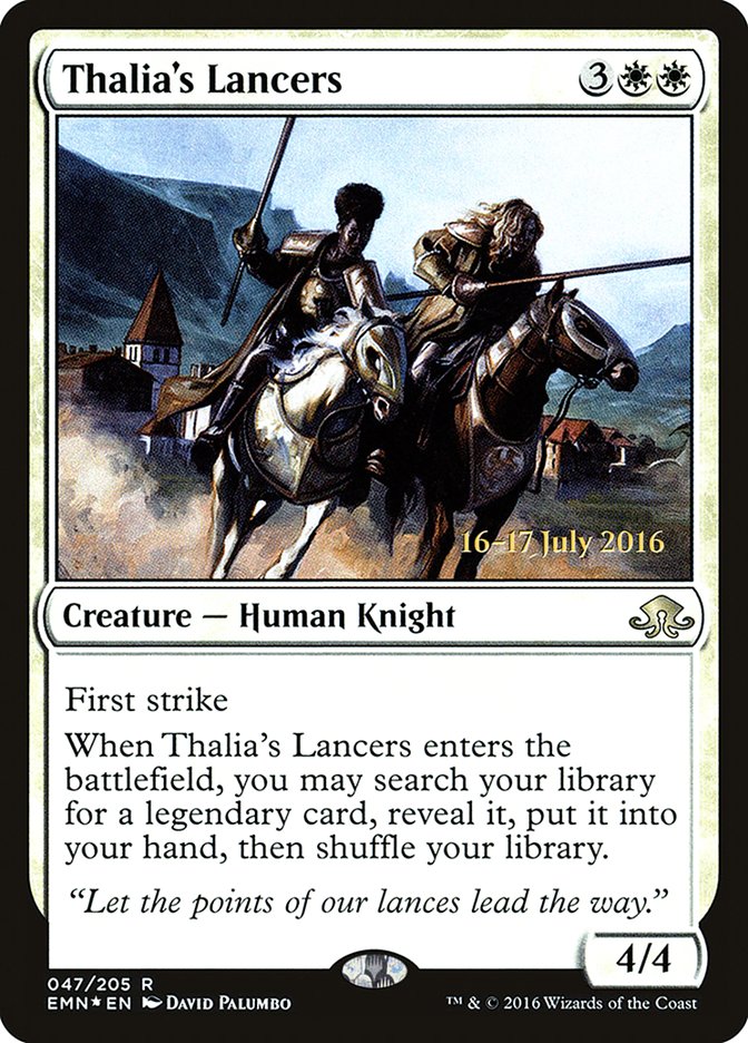 Thalia's Lancers [Eldritch Moon Prerelease Promos] | Lots Moore NSW