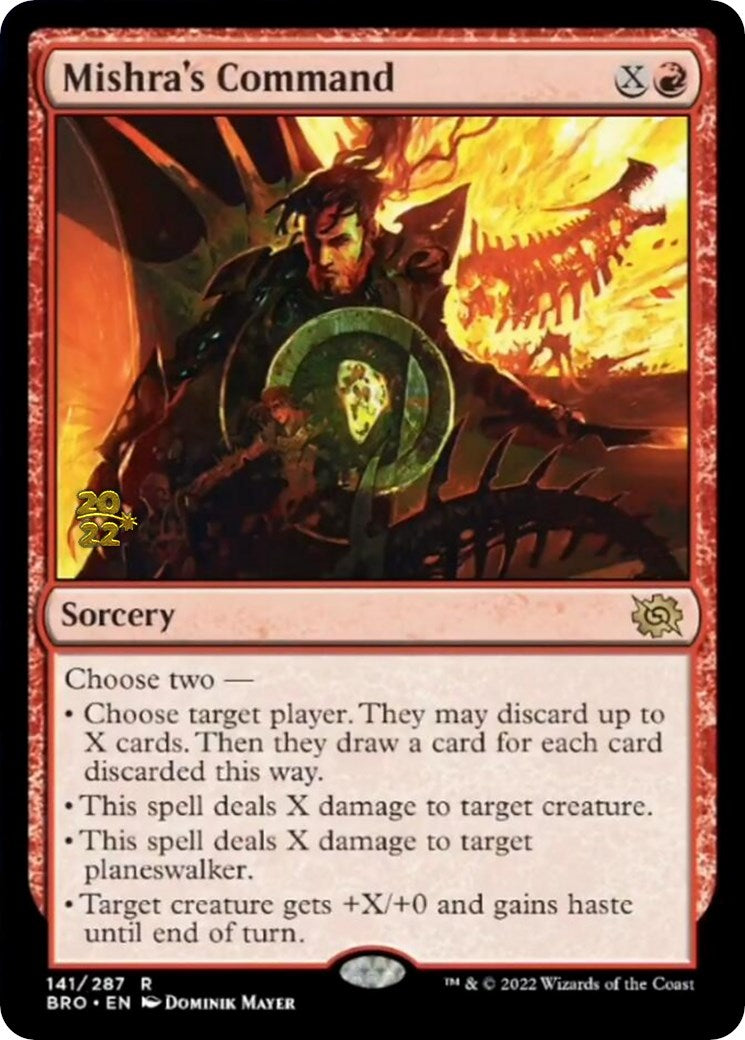 Mishra's Command [The Brothers' War Prerelease Promos] | Lots Moore NSW