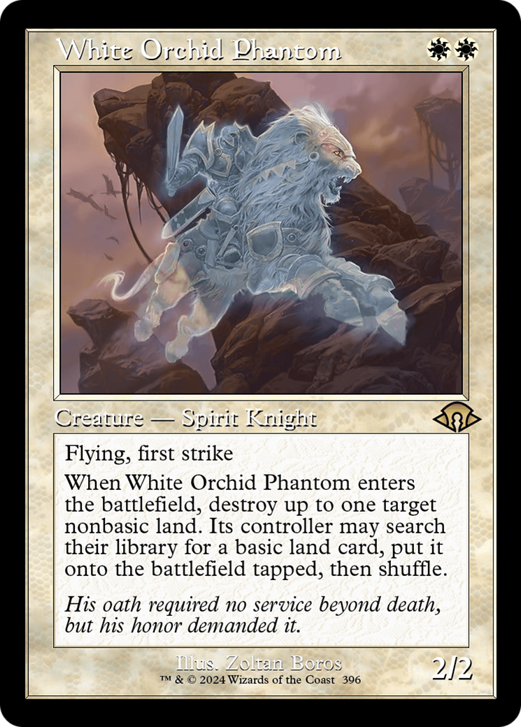 White Orchid Phantom (Retro) [Modern Horizons 3] | Lots Moore NSW