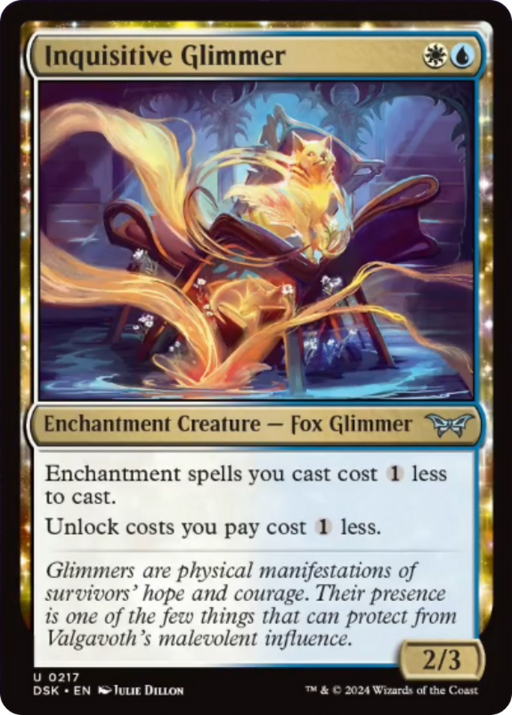 Inquisitive Glimmer [Duskmourn: House of Horror] | Lots Moore NSW