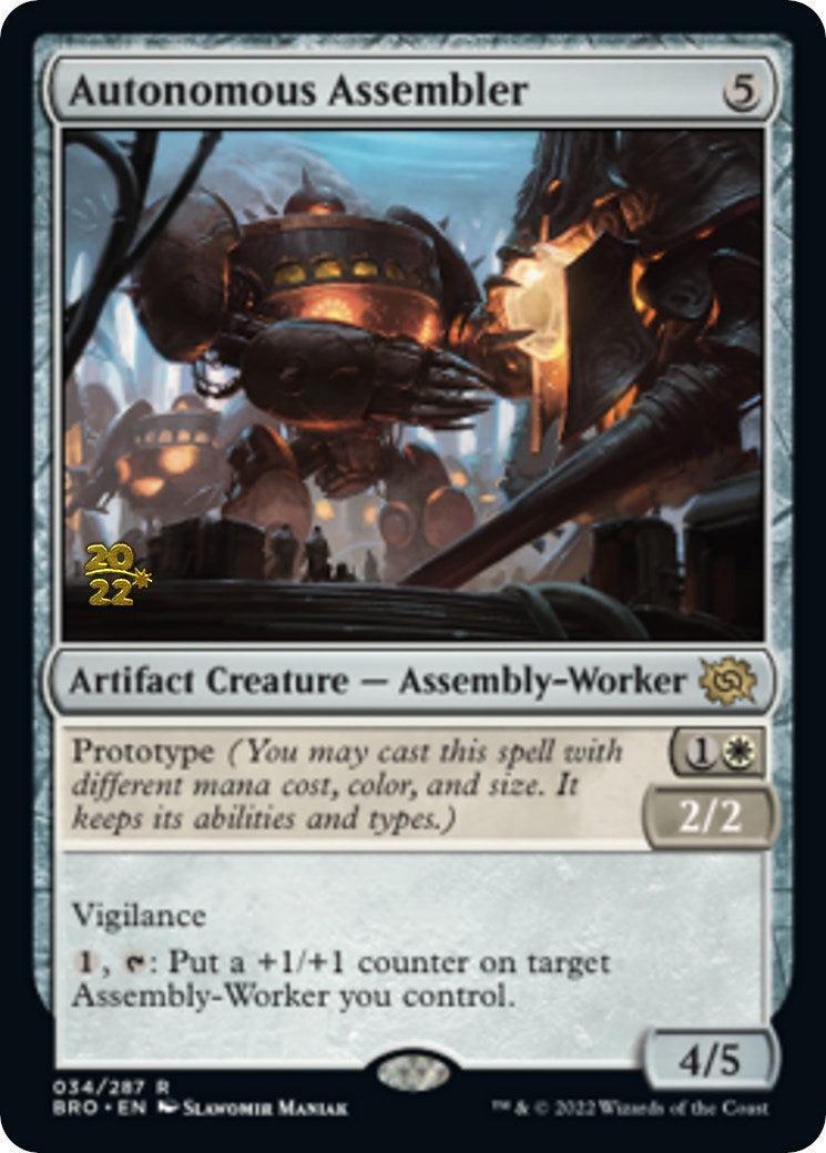 Autonomous Assembler [The Brothers' War Prerelease Promos] | Lots Moore NSW