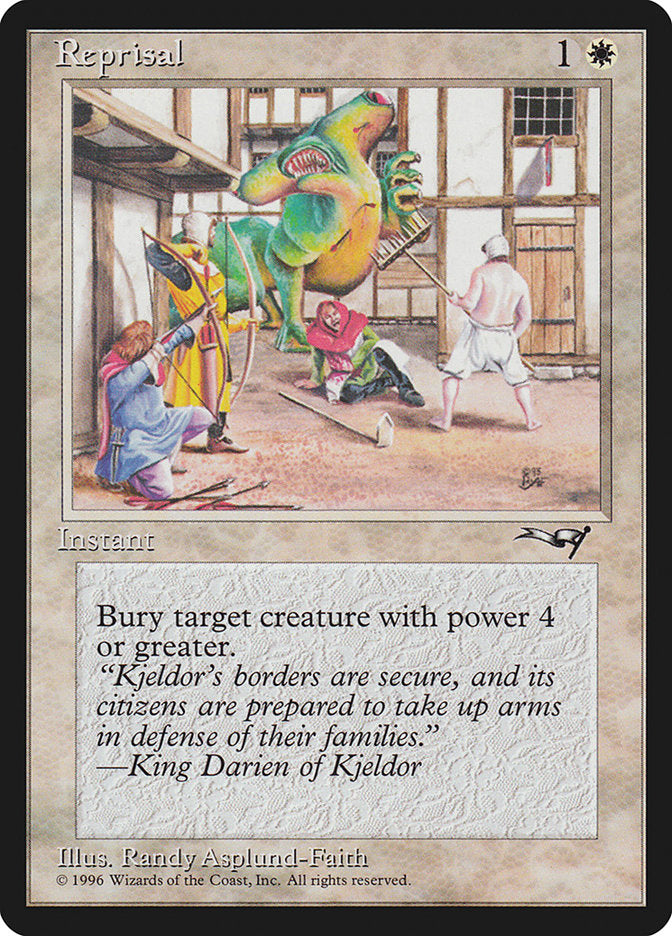 Reprisal (Green Monster) [Alliances] | Lots Moore NSW