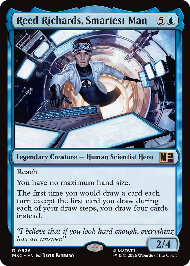 Reed Richards, Smartest Man [Marvel Super Heroes Commander] | Lots Moore NSW