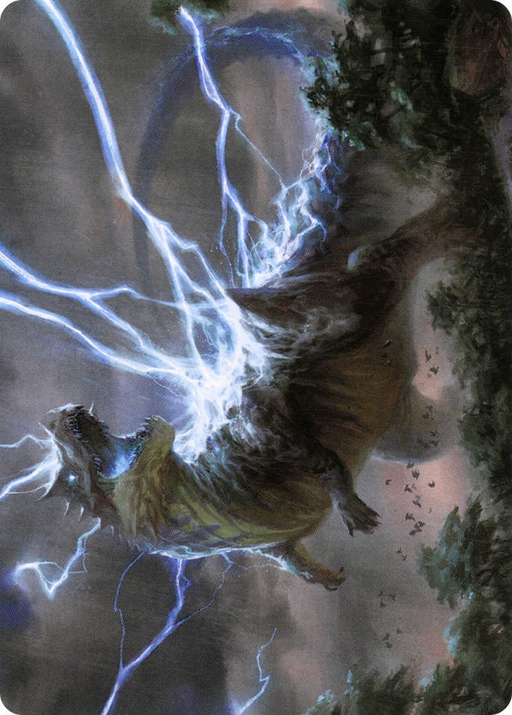 Thrasta, Tempest's Roar Art Card (41) [Modern Horizons 2 Art Series] | Lots Moore NSW