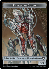 Phyrexian Golem // Ox Double-Sided Token [Commander Masters Tokens] | Lots Moore NSW