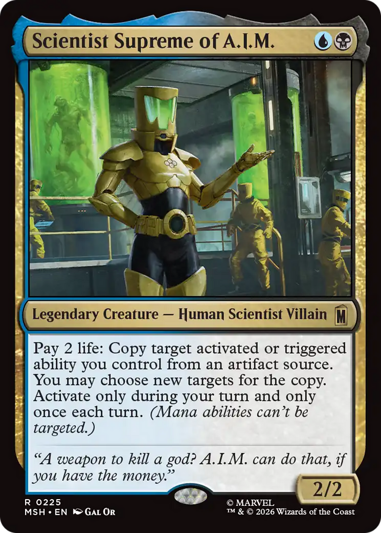 Scientist Supreme of A.I.M. [Marvel Super Heroes] | Lots Moore NSW