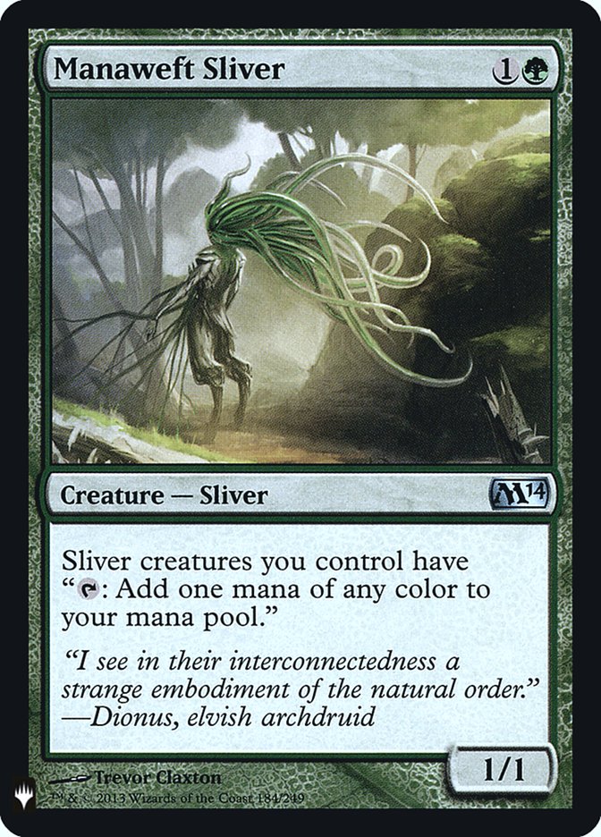 Manaweft Sliver [Mystery Booster] | Lots Moore NSW