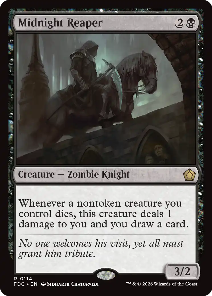 Midnight Reaper [Foundations Commander] | Lots Moore NSW
