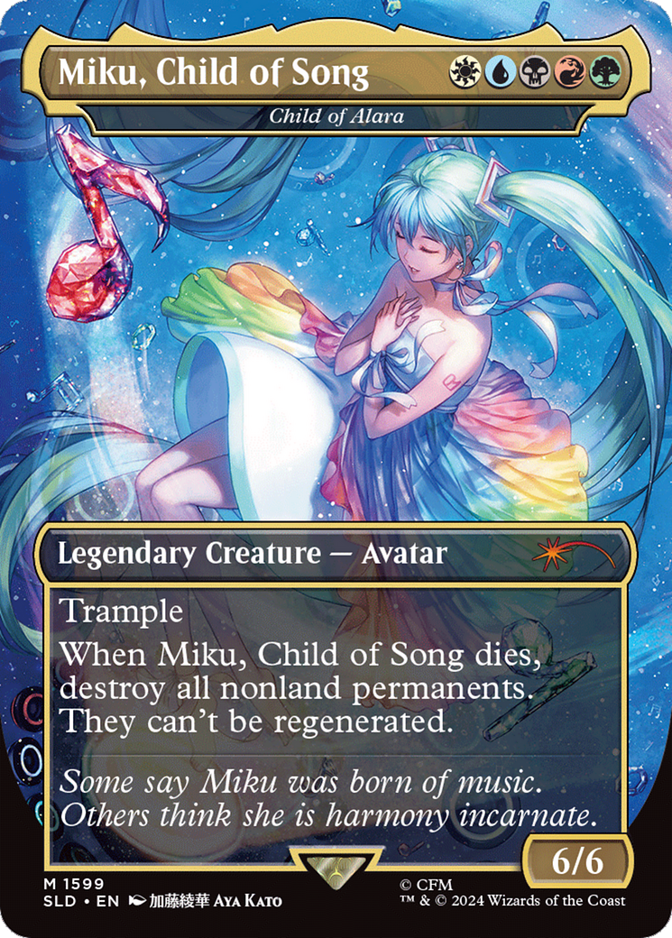 Miku, Child of Song - Child of Alara [Secret Lair Drop Series] | Lots Moore NSW