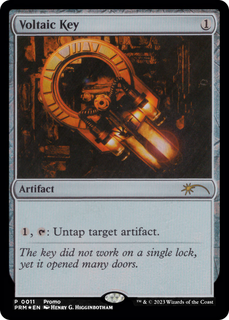 Voltaic Key (Graphic Novel Insert) [Media Promos] | Lots Moore NSW