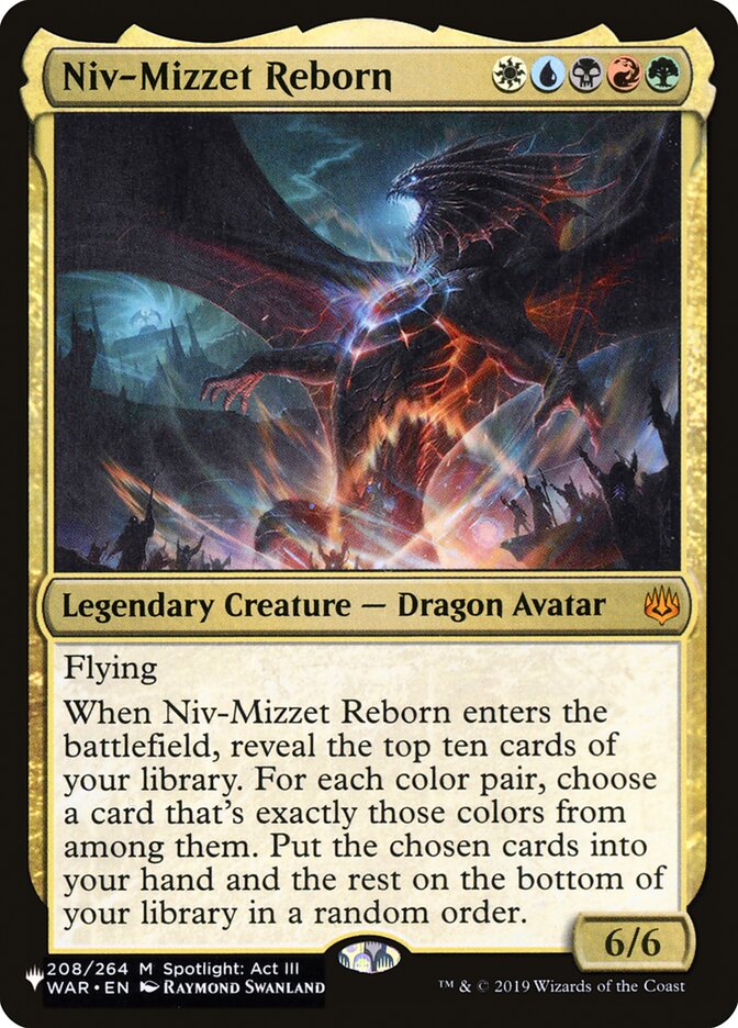 Niv-Mizzet Reborn [The List] | Lots Moore NSW