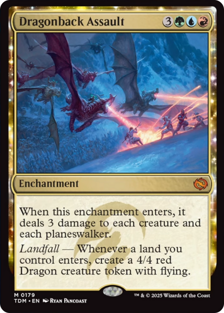 Dragonback Assault [Tarkir: Dragonstorm] | Lots Moore NSW