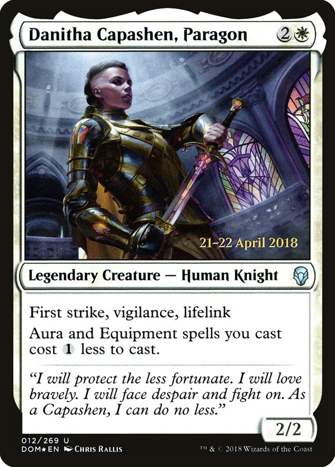 Danitha Capashen, Paragon [Dominaria Prerelease Promos] | Lots Moore NSW