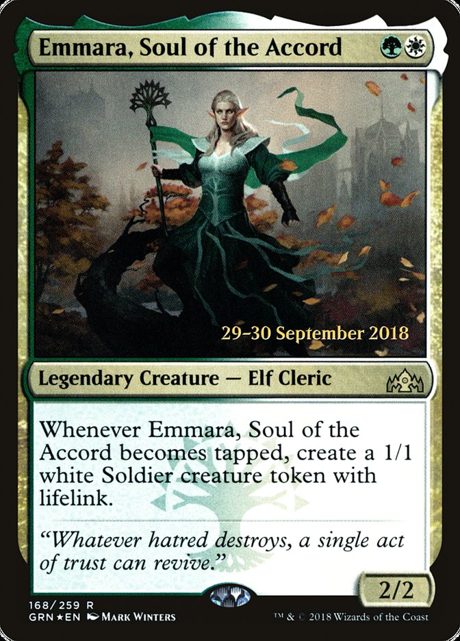Emmara, Soul of the Accord [Guilds of Ravnica Prerelease Promos] | Lots Moore NSW