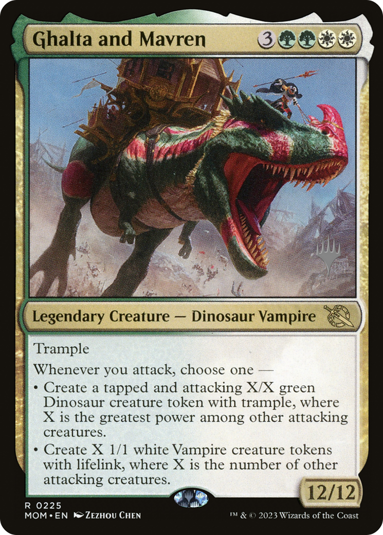 Ghalta and Mavren (Promo Pack) [March of the Machine Promos] | Lots Moore NSW