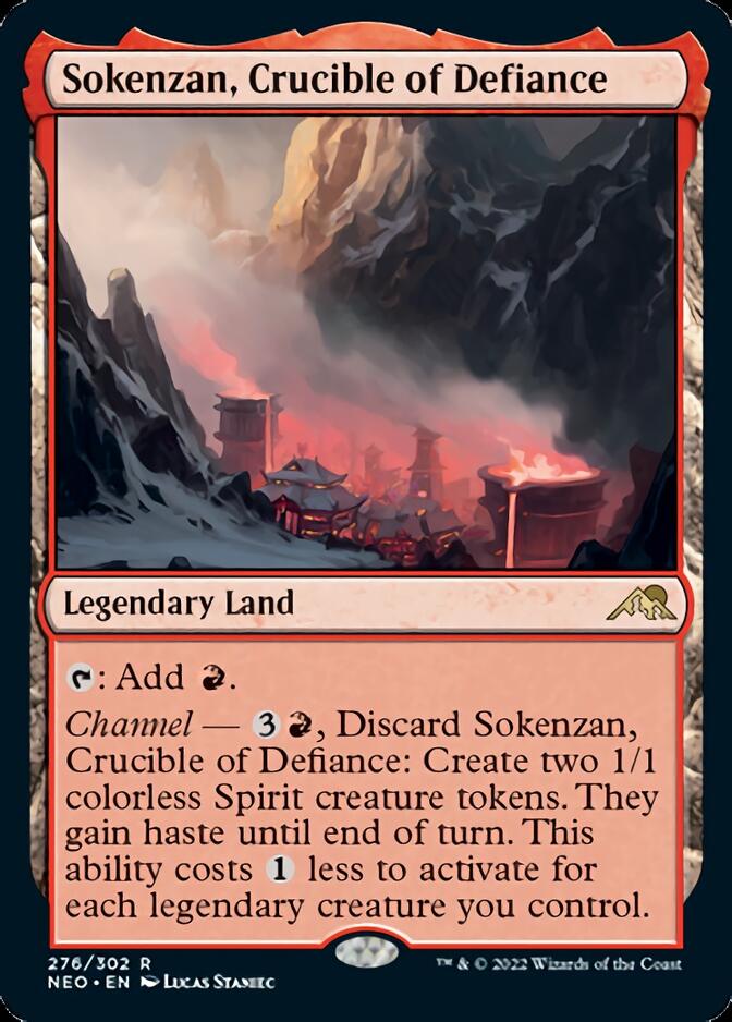 Sokenzan, Crucible of Defiance [Kamigawa: Neon Dynasty] | Lots Moore NSW