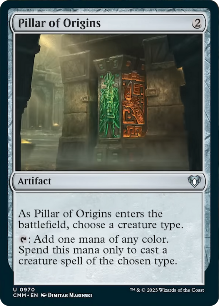 Pillar of Origins [Commander Masters] | Lots Moore NSW