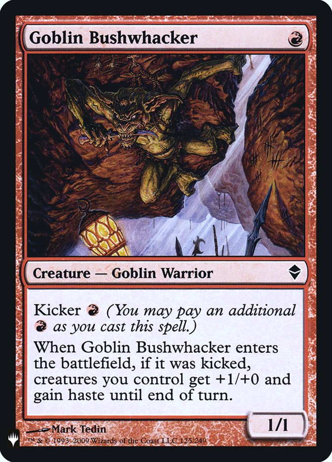Goblin Bushwhacker [Mystery Booster] | Lots Moore NSW