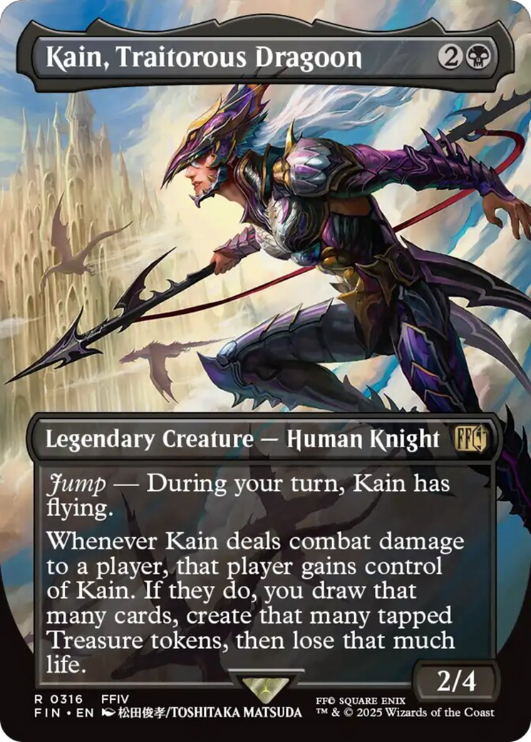 Kain, Traitorous Dragoon (Borderless) [FINAL FANTASY] | Lots Moore NSW