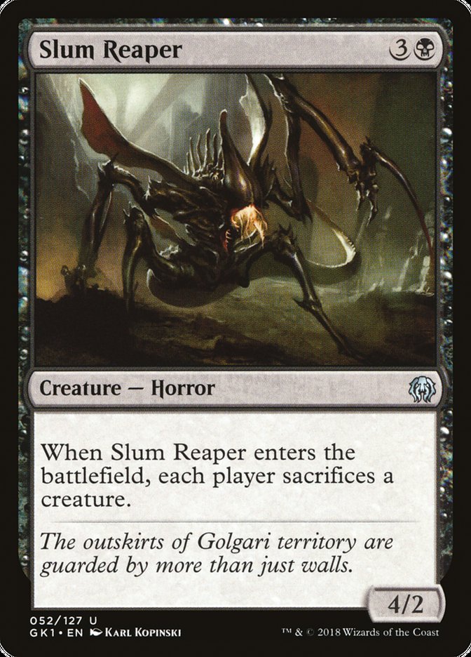 Slum Reaper [Guilds of Ravnica Guild Kit] | Lots Moore NSW