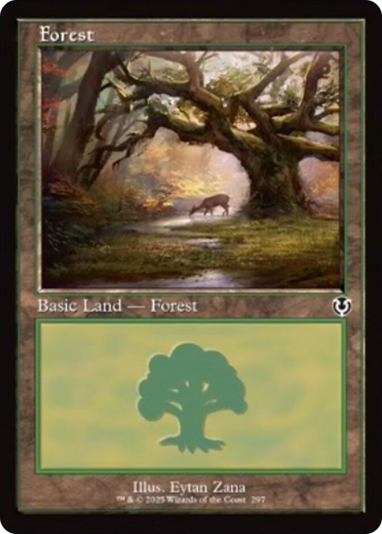 Forest (297) (Retro Frame) [Innistrad Remastered] | Lots Moore NSW