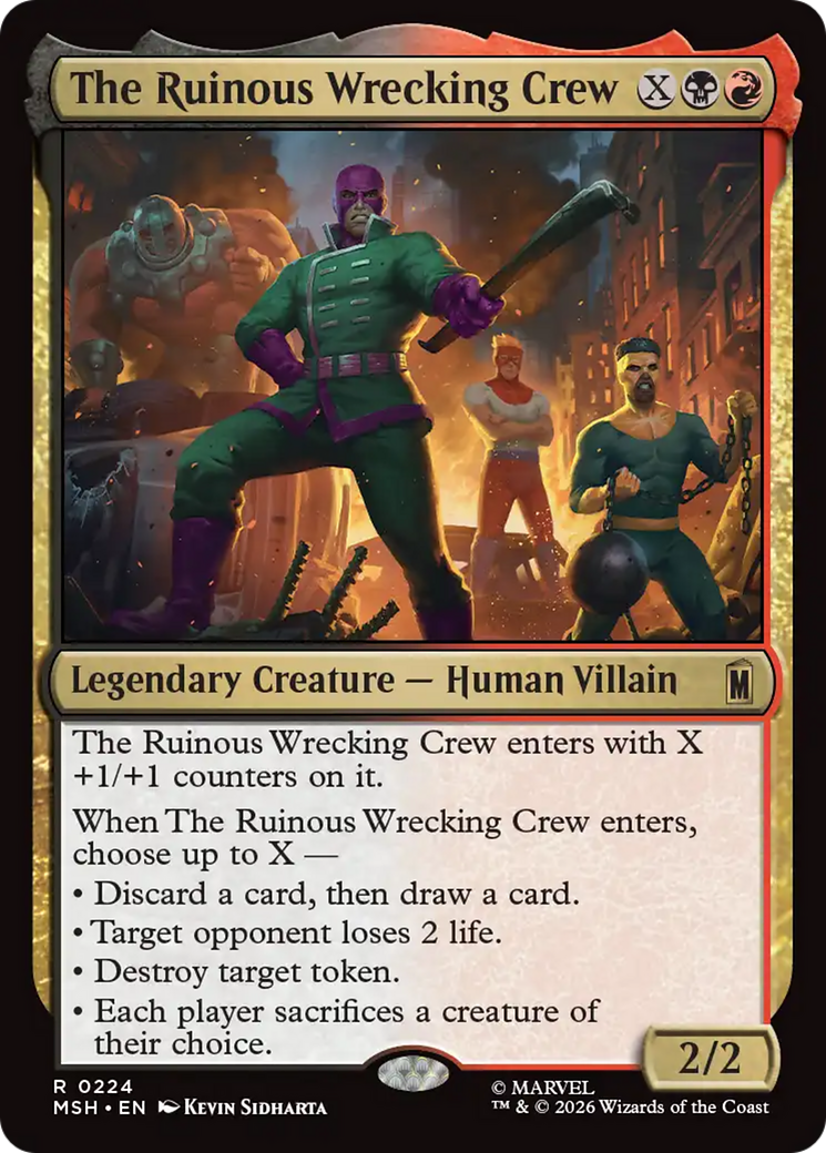 The Ruinous Wrecking Crew [Marvel Super Heroes] | Lots Moore NSW