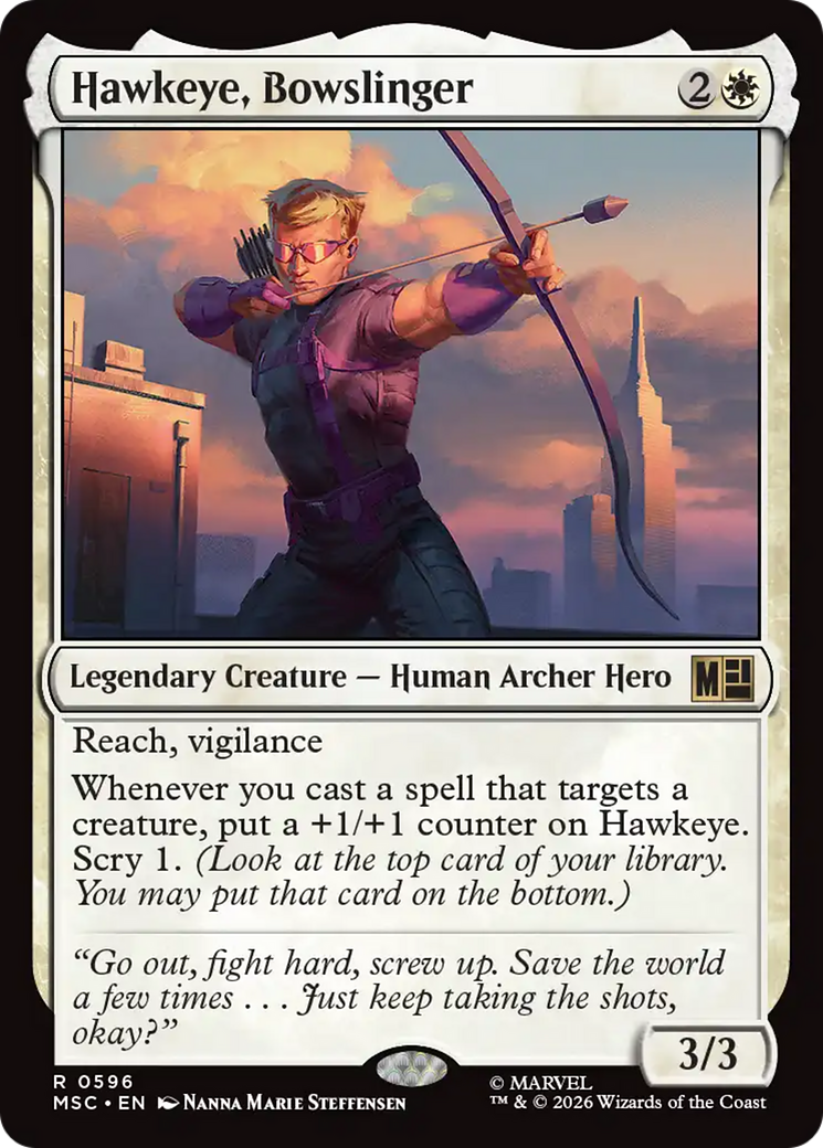 Hawkeye, Bowslinger [Marvel Super Heroes Commander] | Lots Moore NSW