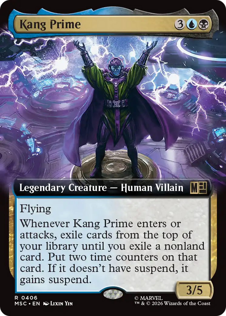 Kang Prime (Extended Art) [Marvel Super Heroes Commander] | Lots Moore NSW