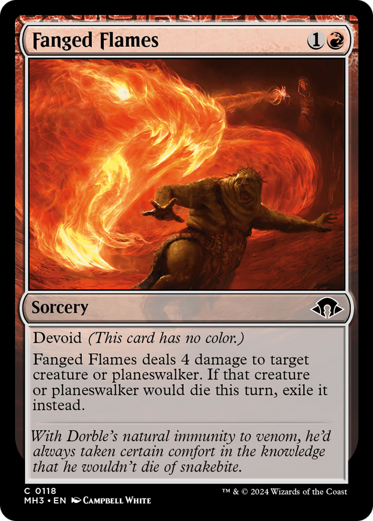 Fanged Flames [Modern Horizons 3] | Lots Moore NSW