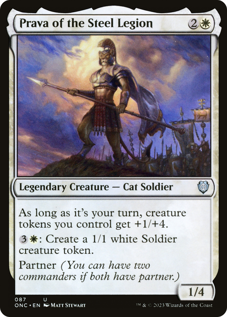 Prava of the Steel Legion [Phyrexia: All Will Be One Commander] | Lots Moore NSW