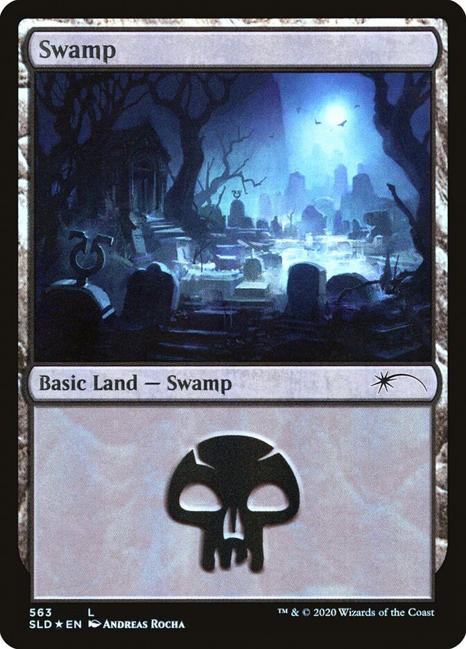 Swamp (Spooky) (563) [Secret Lair Drop Promos] | Lots Moore NSW