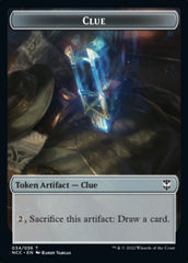 Clue // Copy Double-Sided Token [Streets of New Capenna Commander Tokens] | Lots Moore NSW