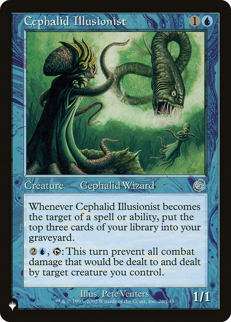 Cephalid Illusionist [The List Reprints] | Lots Moore NSW