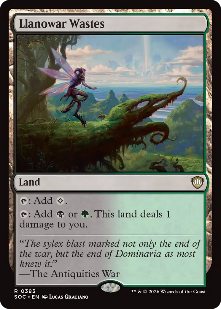 Llanowar Wastes [Secrets of Strixhaven Commander] | Lots Moore NSW