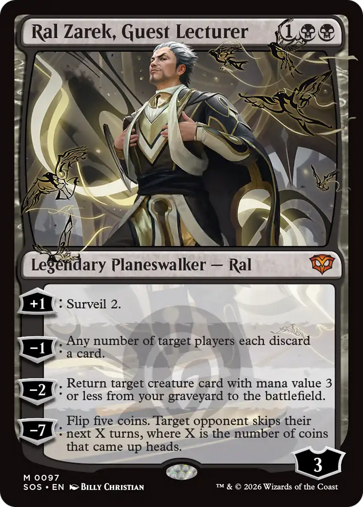 Ral Zarek, Guest Lecturer [Secrets of Strixhaven] | Lots Moore NSW