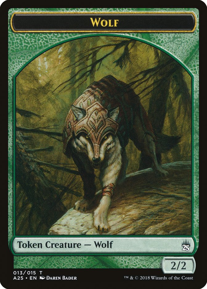 Wolf Token [Masters 25 Tokens] | Lots Moore NSW