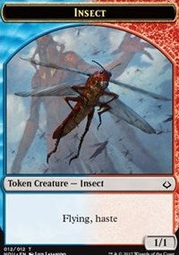 Insect // Warrior Double-Sided Token [Hour of Devastation Tokens] | Lots Moore NSW