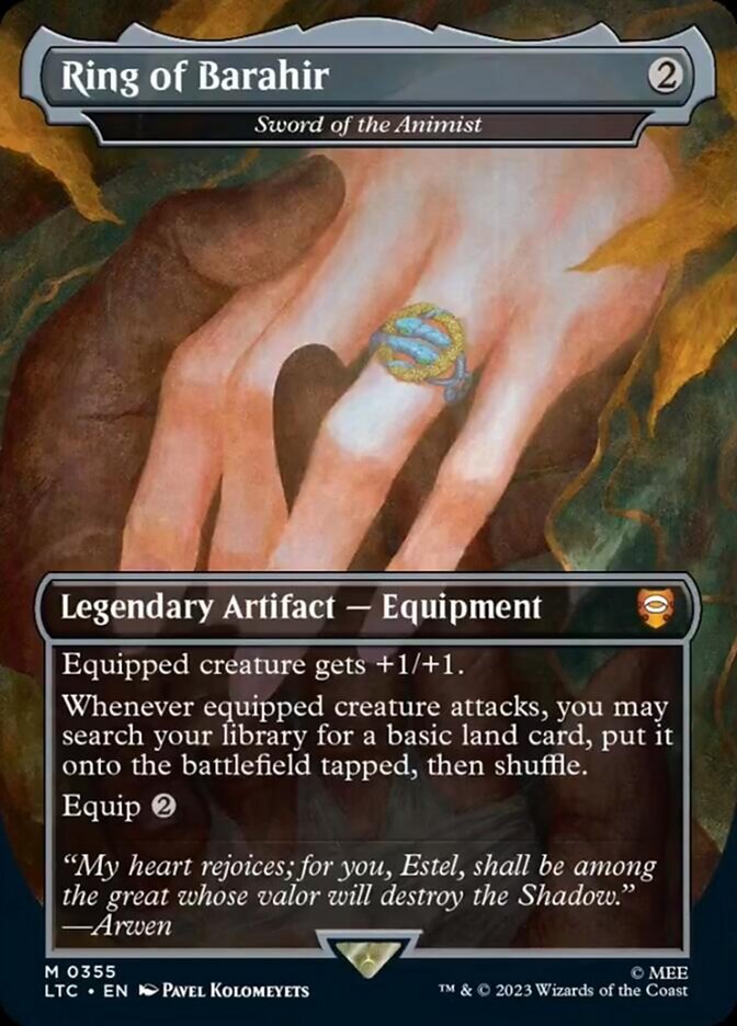 Ring of Barahir - Sword of the Animist [The Lord of the Rings: Tales of Middle-Earth Commander] | Lots Moore NSW