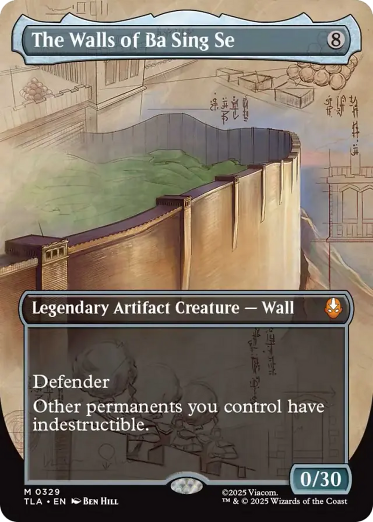 The Walls of Ba Sing Se (Borderless) [Avatar: The Last Airbender] | Lots Moore NSW