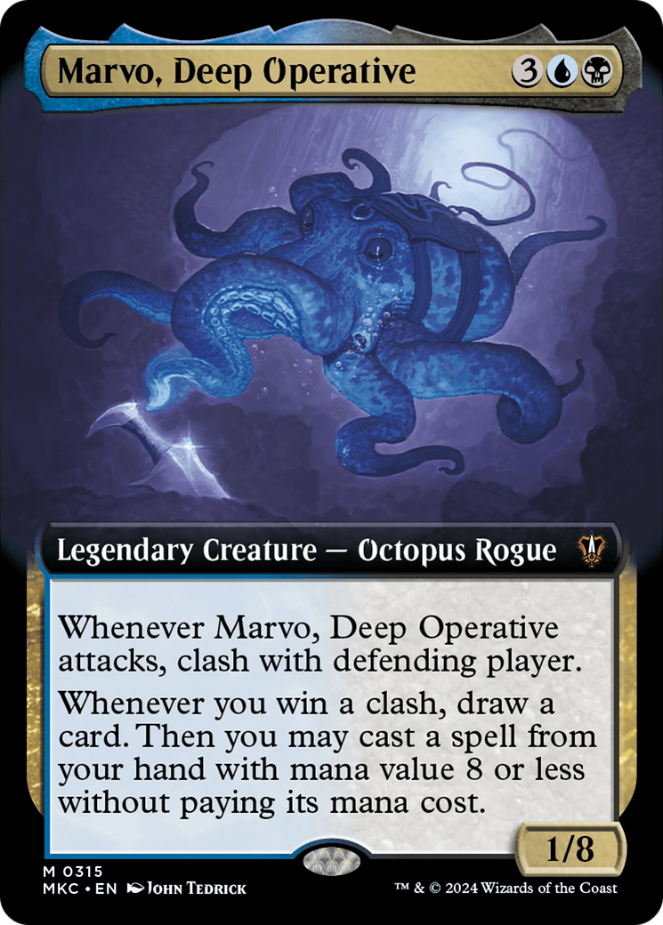 Marvo, Deep Operative (Extended Art) [Murders at Karlov Manor Commander] | Lots Moore NSW