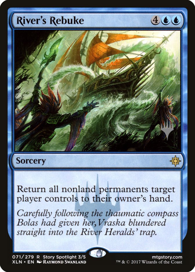 River's Rebuke (Promo Pack) [Ixalan Promos] | Lots Moore NSW