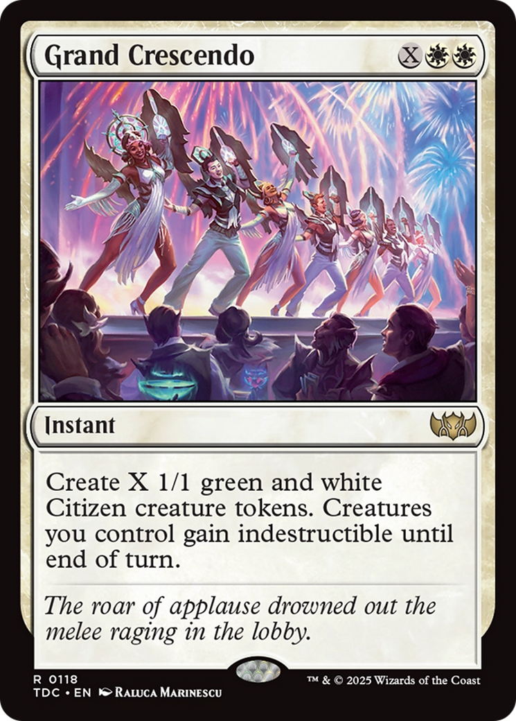 Grand Crescendo [Tarkir: Dragonstorm Commander] | Lots Moore NSW